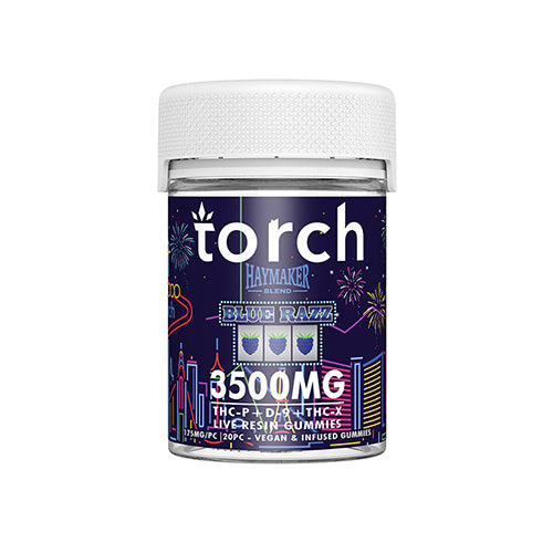 Torch Haymaker Blend Gummies - Blue Razz