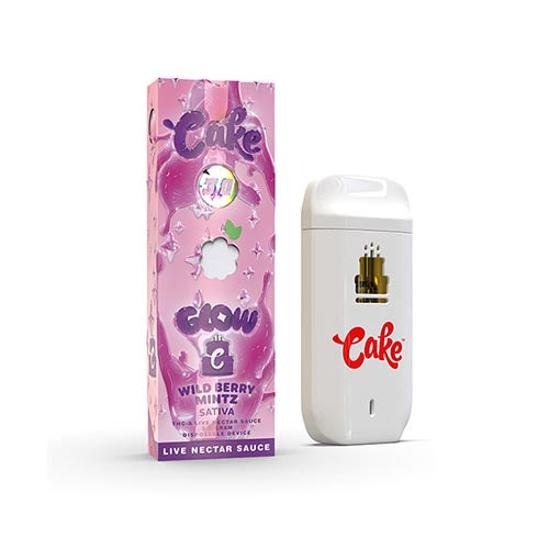 Cake Glow THC-A Disposable - Wild Berry Mintz