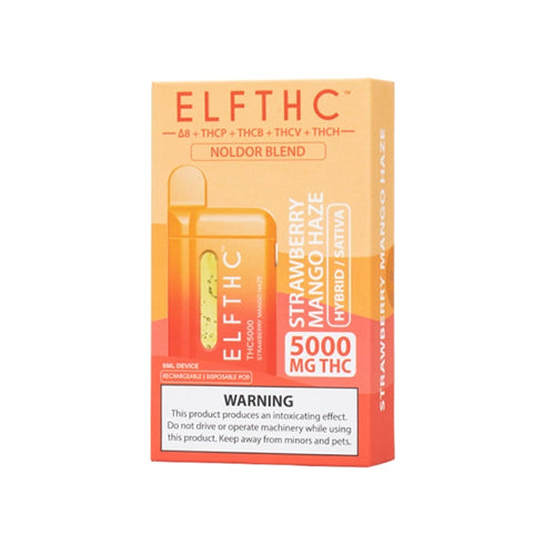 ELF THC Noldor Blend Disposable - Strawberry Mango Haze