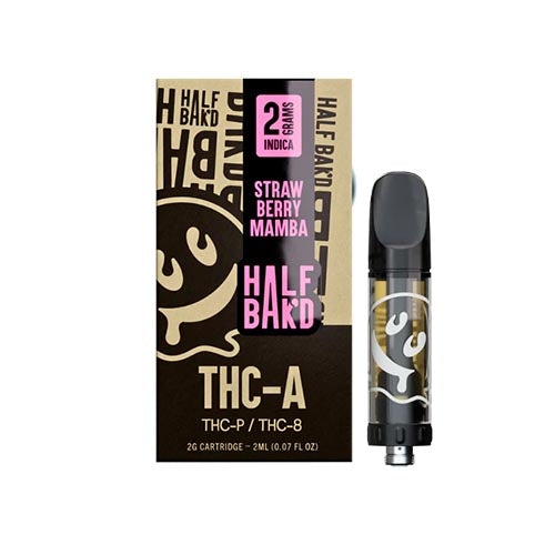 Half Bakd THC-A Cartridge Strawberry Mamba