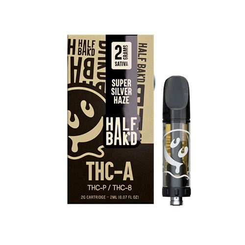 Half Bakd THC-A Cartridge Super Silver Haze