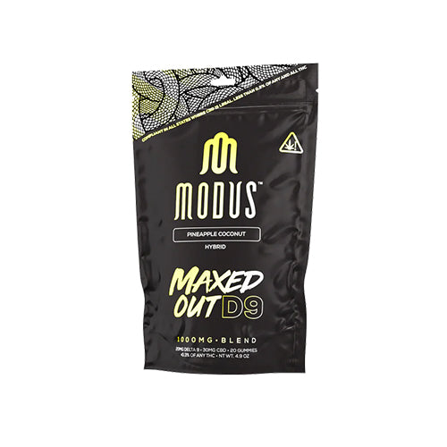 Modus Maxed Out D9 Gummies - Pineapple Coconut