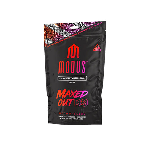 Modus Maxed Out D9 Gummies - Strawberry Watermelon