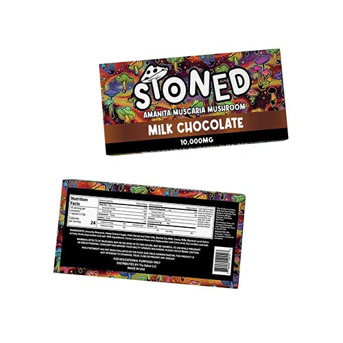 Stoned Amanita Chocolate Bar Milk Chocolate