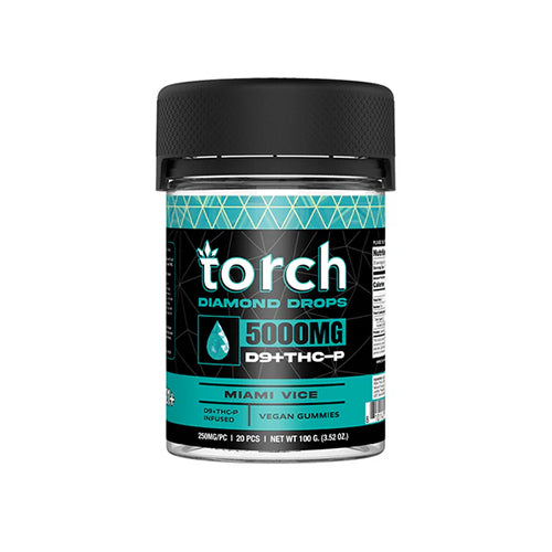 Torch Diamond Drops THC-P Gummies - Miami Vice