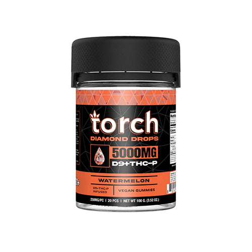 Torch Diamond Drops THC-P Gummies - Watermelon