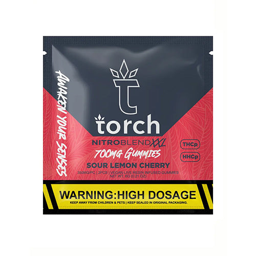 Torch Nitro Blend XXL Gummies - Sour Lemon Cherry