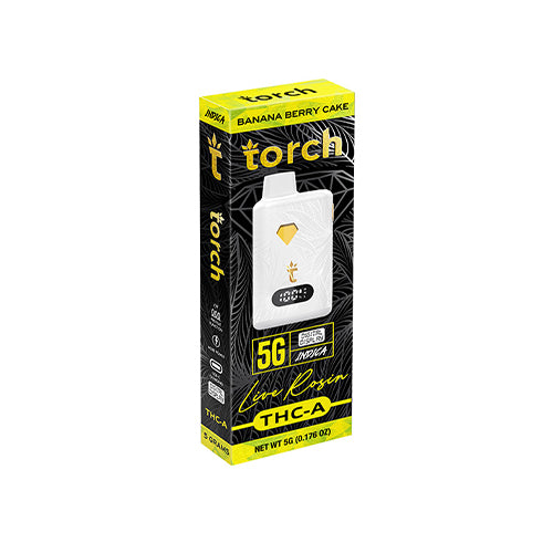 Torch THC-A Live Rosin Disposable - Banana Berry Cake