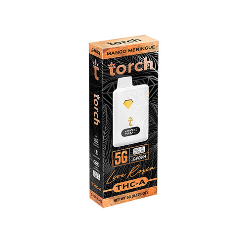 Torch THC-A Live Rosin Disposable - Mango Meringue